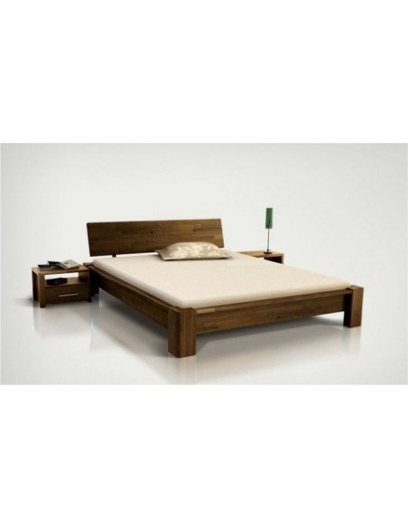 Literie chambre adulte bois massif